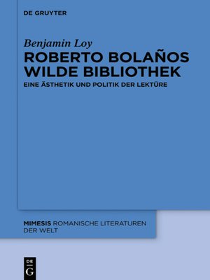 cover image of Roberto Bolaños wilde Bibliothek